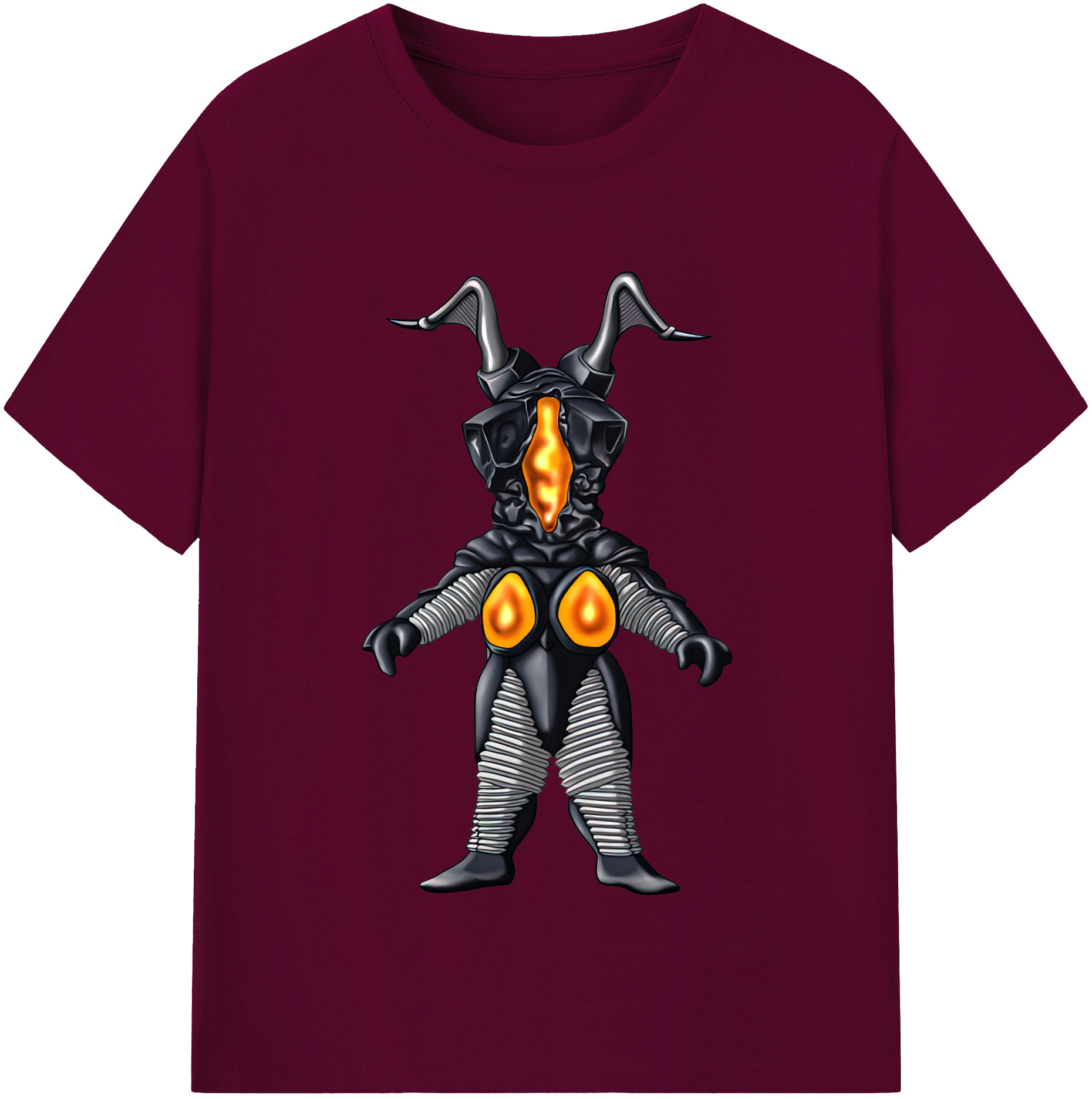 （画像用） ウルトラマン Ultraman レディースカジュアルプリントTシャツ（綿100％）
